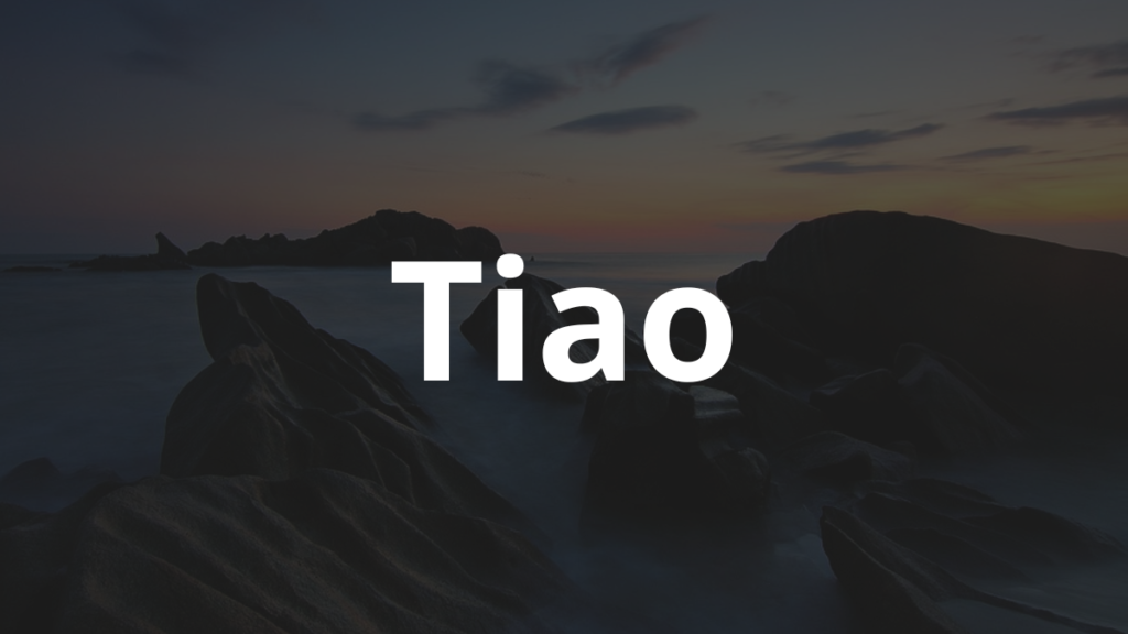 Significado do nome Tiao: História e origem! 1 Significado do nome Tiao
