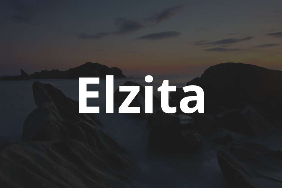 Significado do nome Elzita