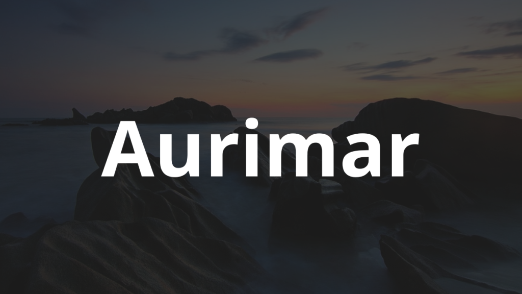 Significado do nome Aurimar