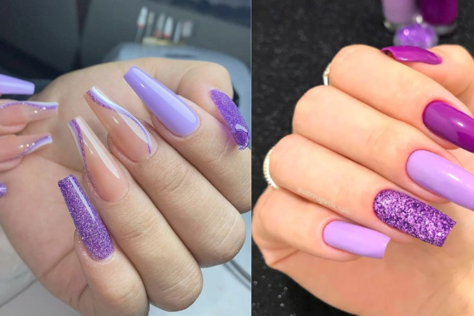 Unhas Lilás: Por que escolher, como fazer e as melhores combinações para arrasar! 19 Modelos de Unhas Decoradas