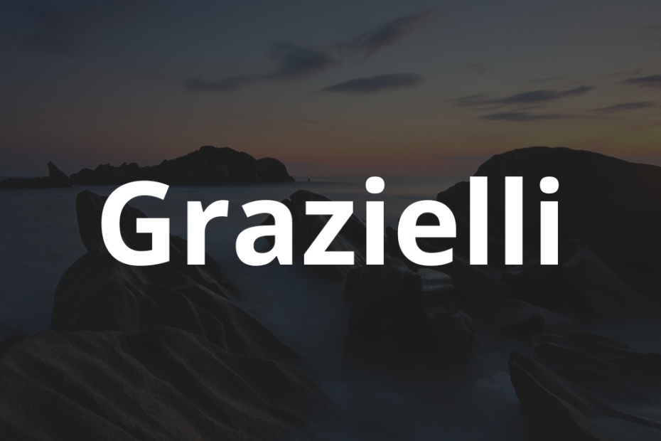 Significado do nome Grazielli: História e origem! 10 Significado do nome Grazielli