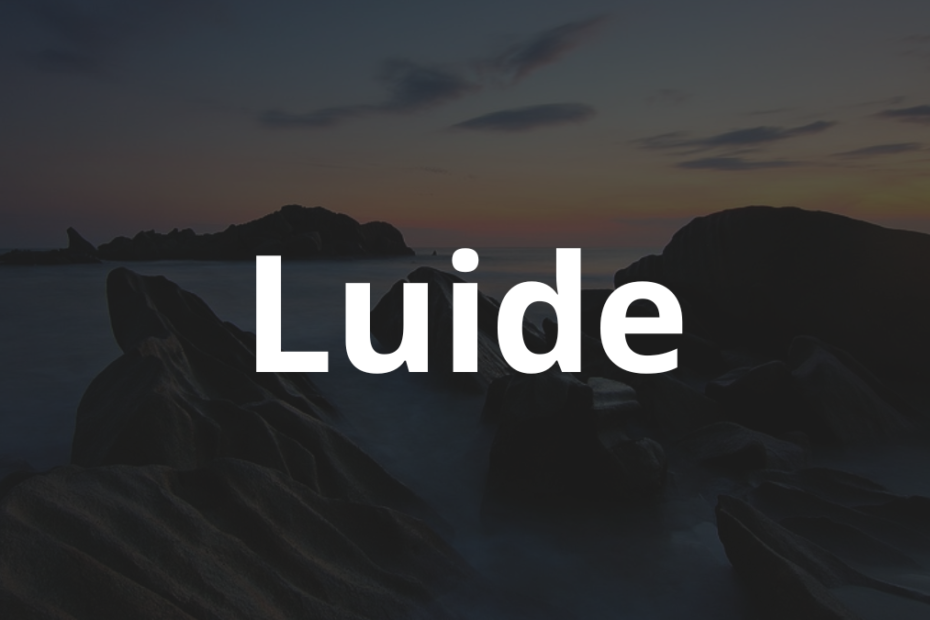 Significado do nome Luide: História e origem! 8 Significado do nome Luide