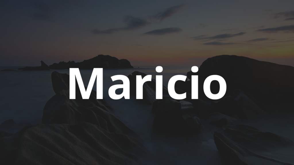 Significado do nome Maricio: História e origem! 1 Significado do nome Maricio