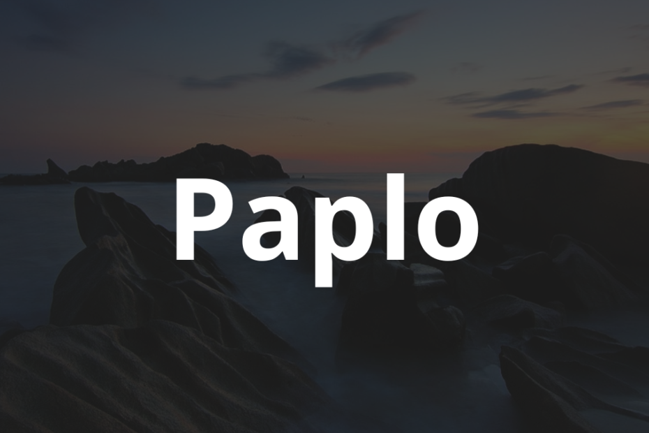 Significado do nome Paplo: História e origem! 5 Significado do nome Paplo