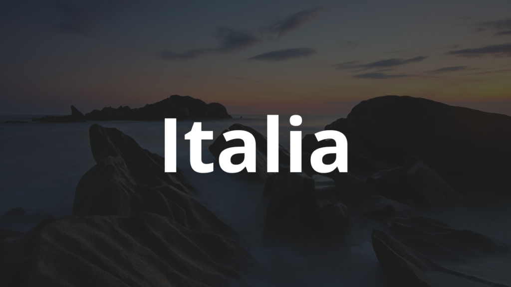 Significado do nome Italia