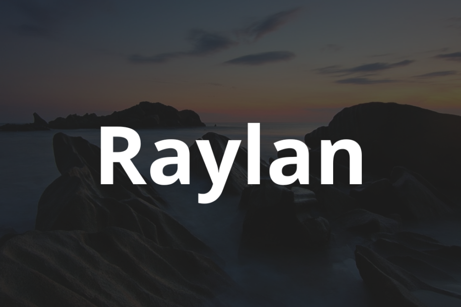 Significado do nome Raylan: História e origem! 9 Significado do nome Raylan