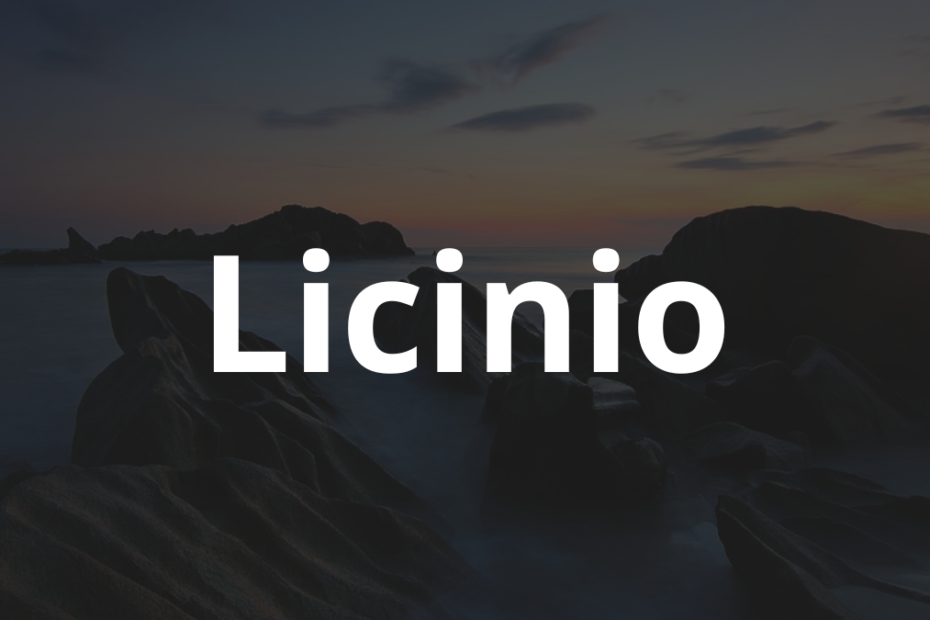 Significado do nome Licinio: História e origem! 2 Significado do nome Licinio