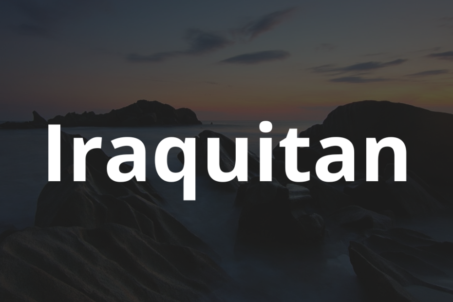 Significado do nome Iraquitan: História e origem! 5 Significado do nome Iraquitan