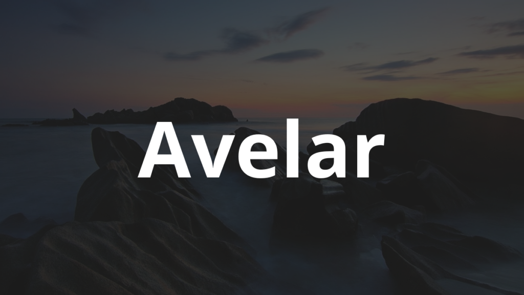 Significado do nome Avelar