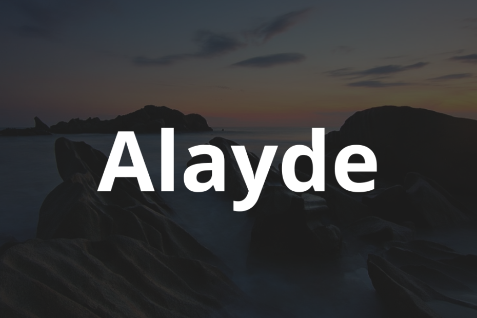 Significado do nome Alayde: História e origem! 8 Significado do nome Alayde