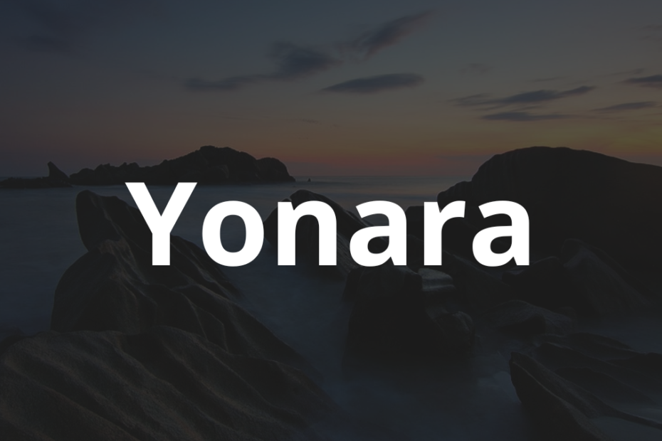 Significado do nome Yonara: História e origem! 11 Significado do nome Yonara