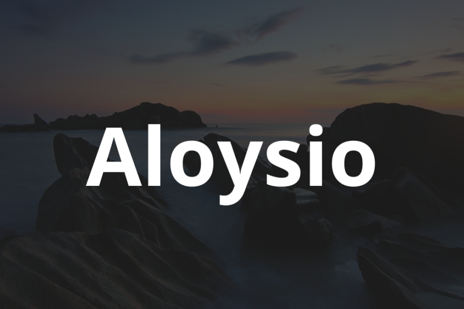 Significado do nome Aloysio: História e origem! 8 Significado do nome Aloysio