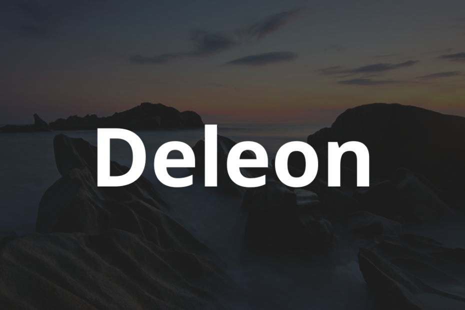 Significado do nome Deleon: História e origem! 12 Significado do nome Deleon