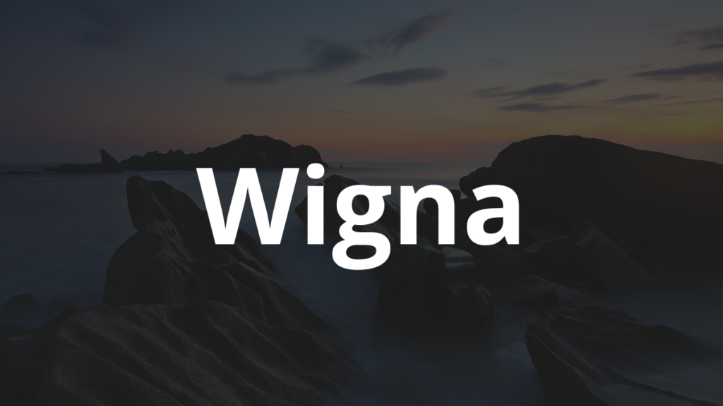 Significado do nome Wigna: História e origem! 1 Significado do nome Wigna