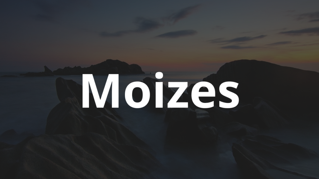 Significado do nome Moizes
