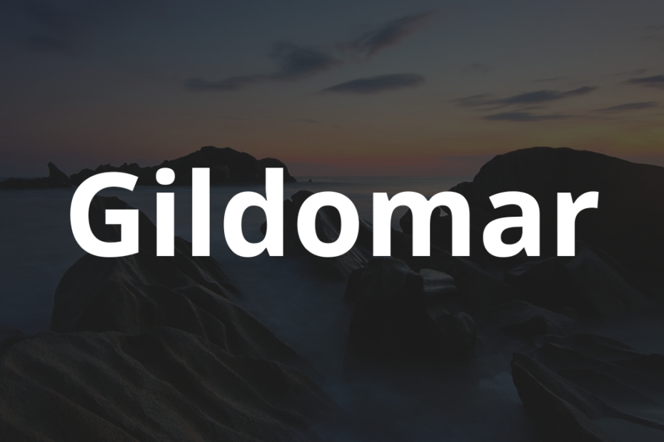 Significado do nome Gildomar: História e origem! 6 Significado do nome Gildomar