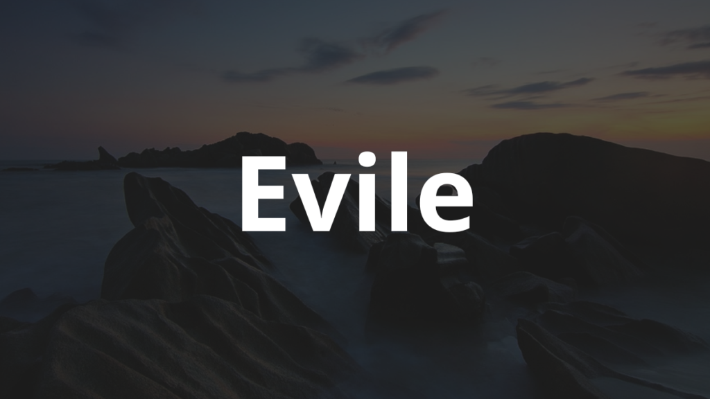 Significado do nome Evile