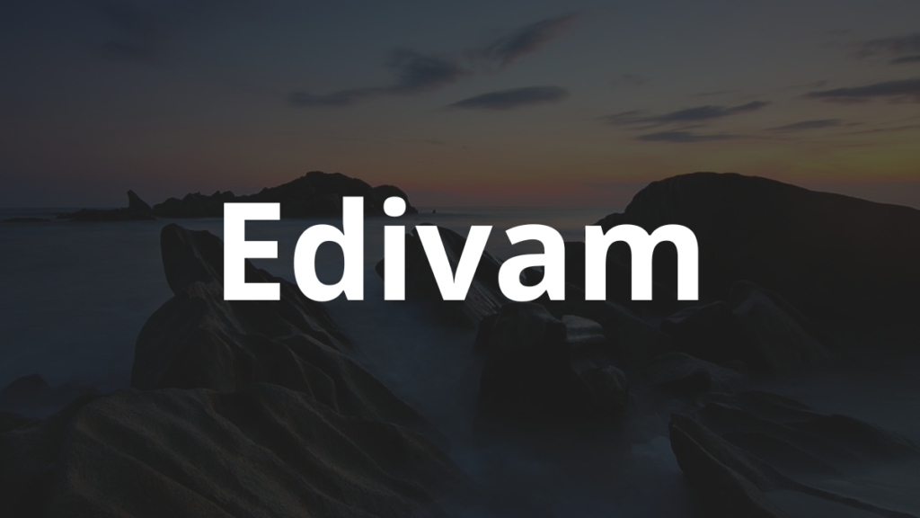 Significado do nome Edivam
