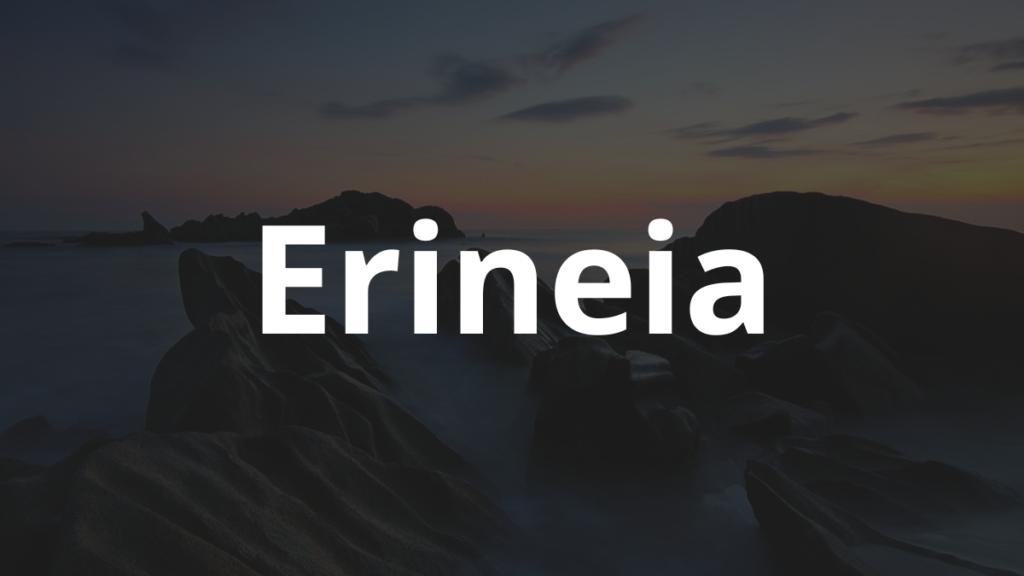 Significado do nome Erineia