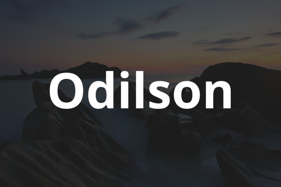 Significado do nome Odilson: História e origem! 9 Significado do nome Odilson