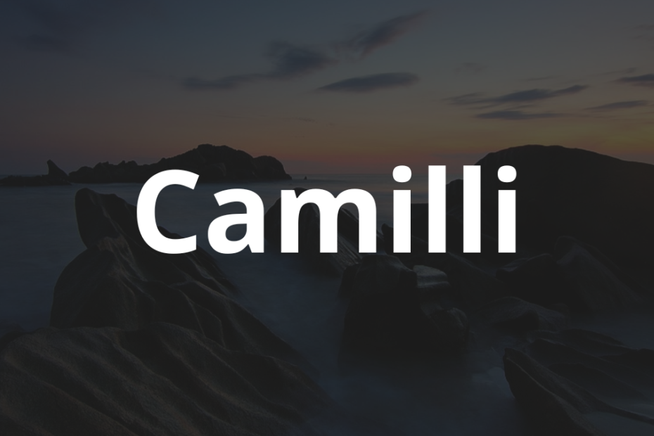 Significado do nome Camilli: História e origem! 5 Significado do nome Camilli