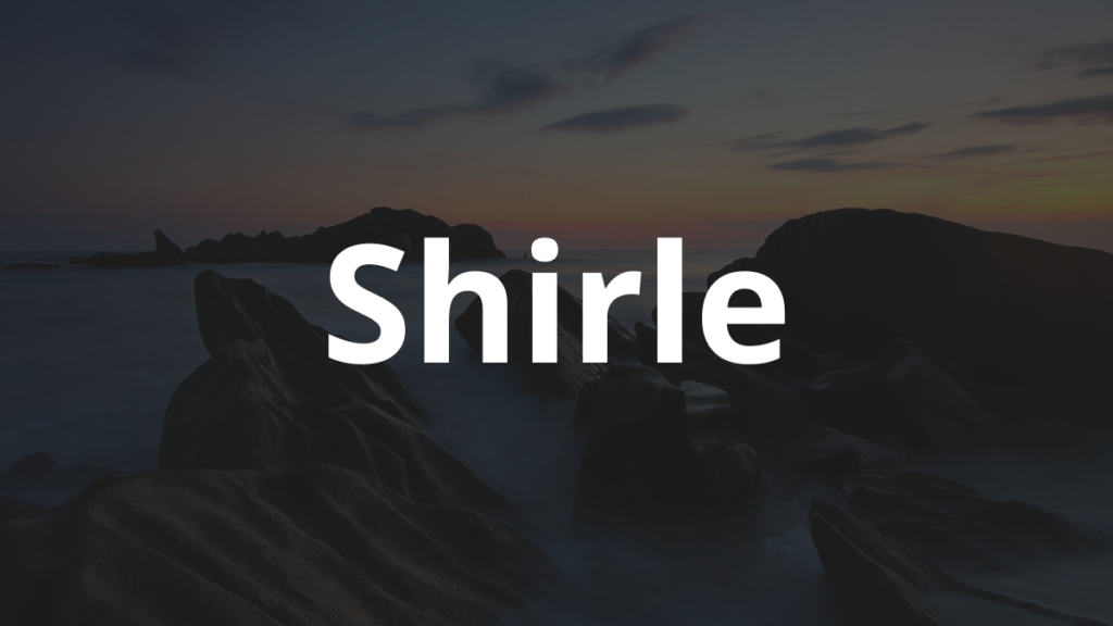 Significado do nome Shirle