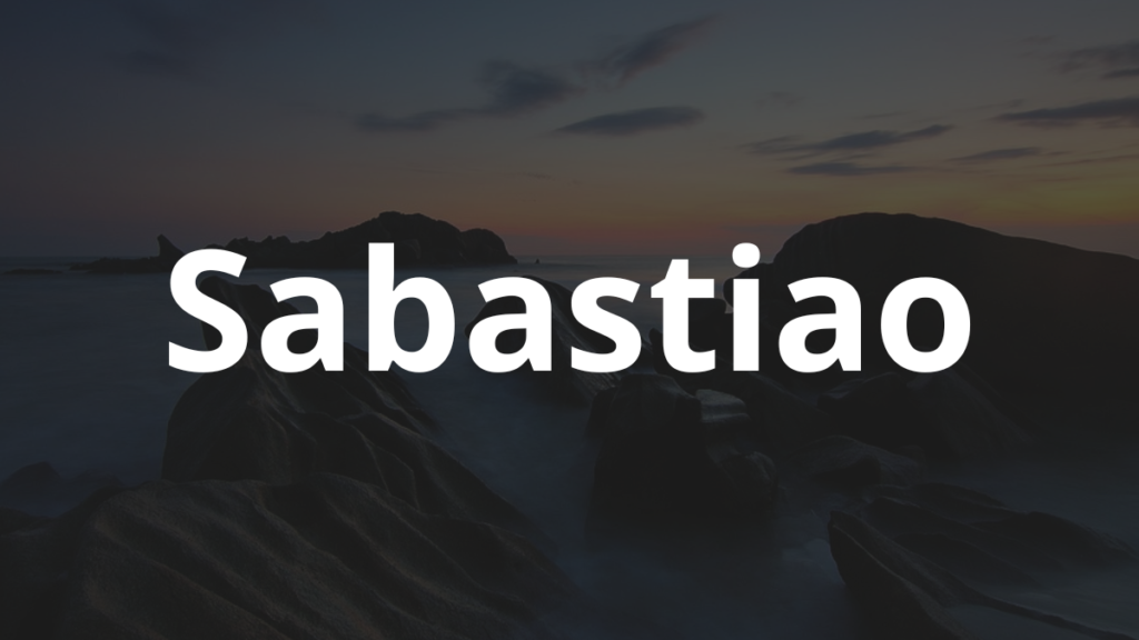 Significado do nome Sabastiao: História e origem! 1 Significado do nome Sabastiao