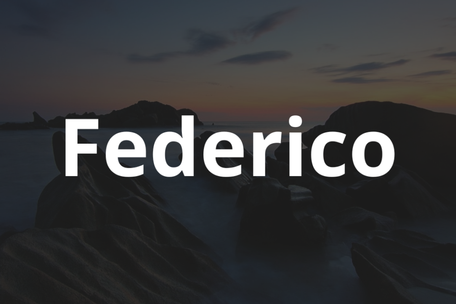 Significado do nome Federico: História e origem! 7 Significado do nome Federico