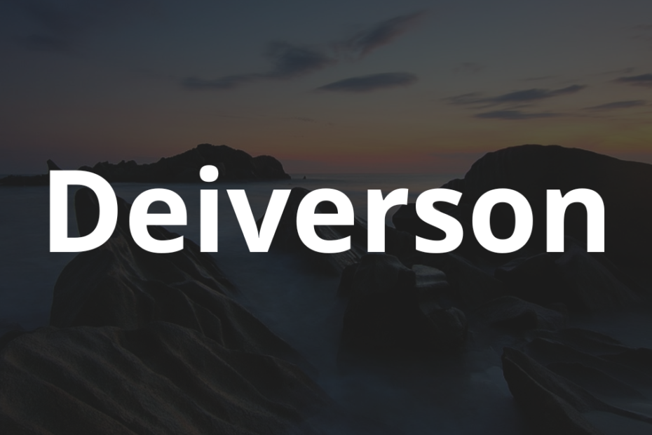 Significado do nome Deiverson: História e origem! 11 Significado do nome Deiverson