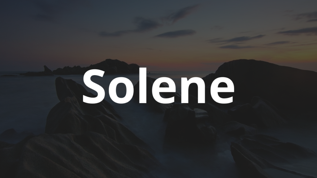 Significado do nome Solene: História e origem! 1 Significado do nome Solene