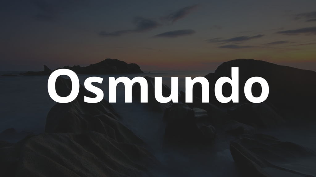 Significado do nome Osmundo: História e origem! 1 Significado do nome Osmundo