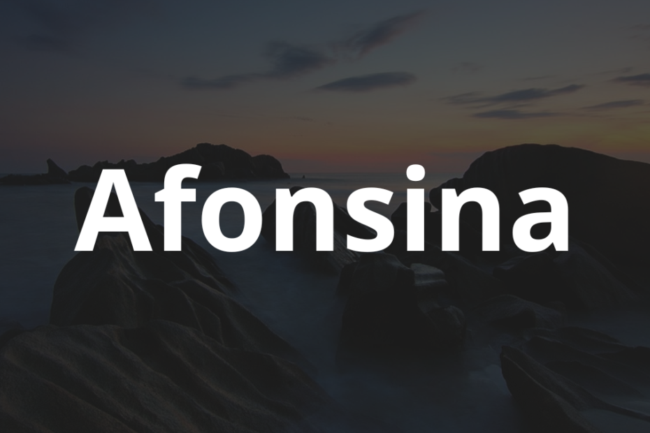 Significado do nome Afonsina: História e origem! 7 Significado do nome Afonsina