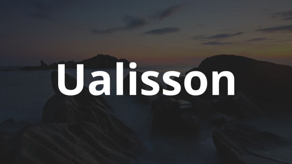 Significado do nome Ualisson