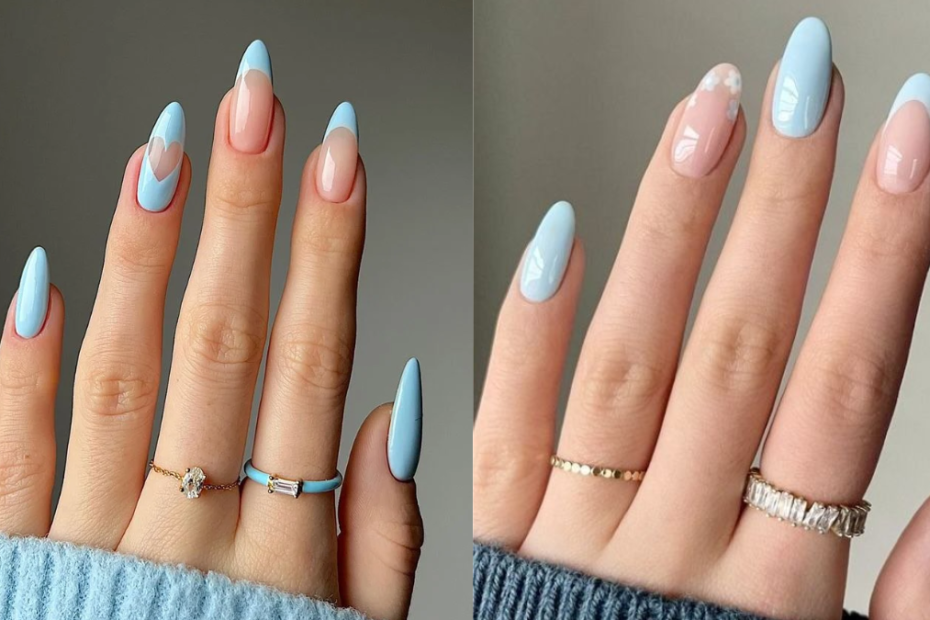 Unhas Azul Claro: Confira as melhores dicas e inspirações para arrasar no visual! 23 Unhas Azul Claro