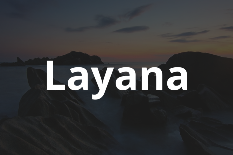 Significado do nome Layana