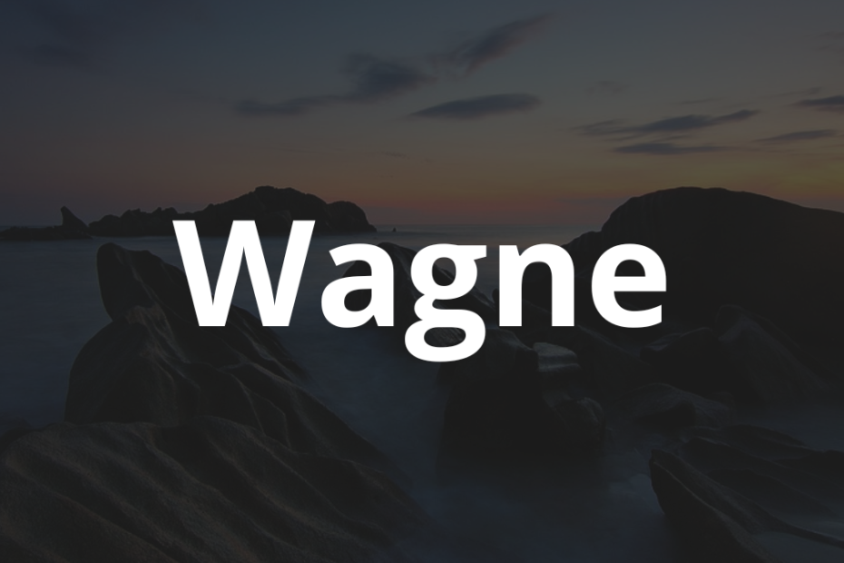 Significado do nome Wagne