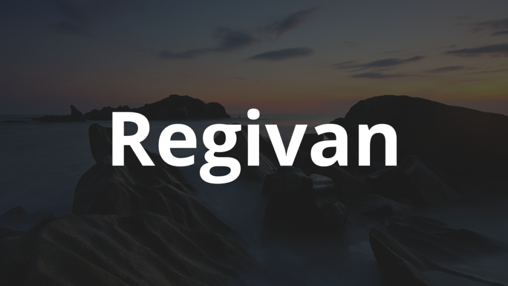Significado do nome Regivan