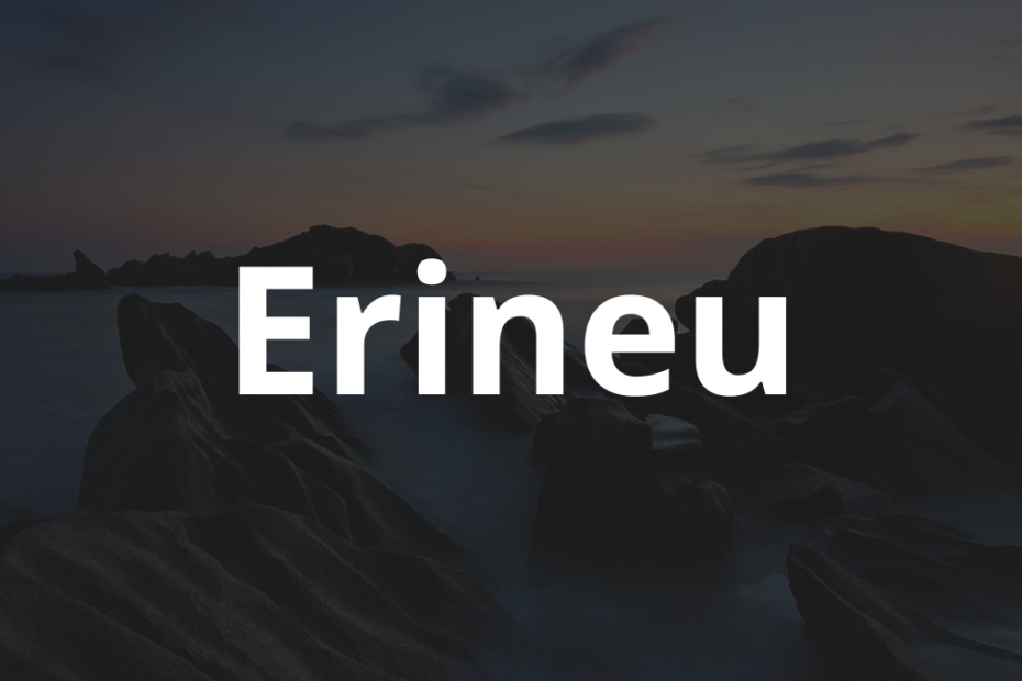 Significado do nome Erineu