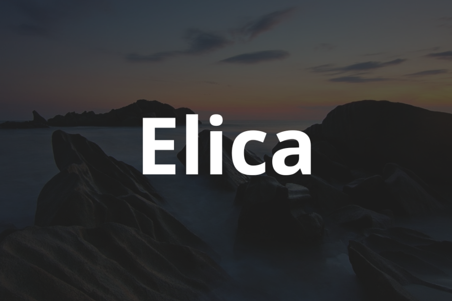Significado do nome Elica: História e origem! 2 Significado do nome Elica