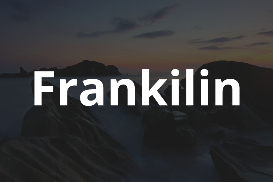 Significado do nome Frankilin