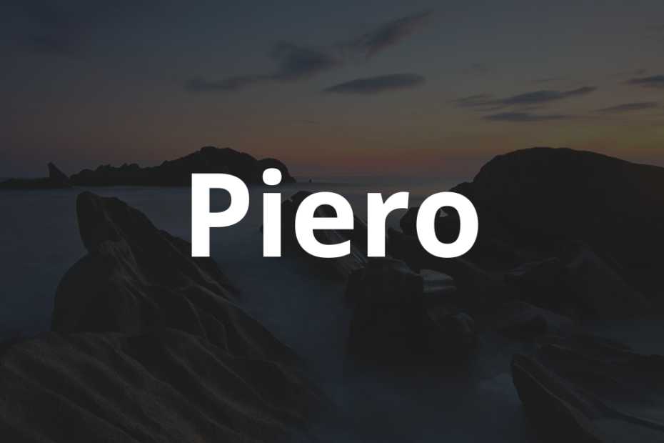 Significado do nome Piero