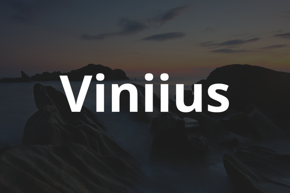 Significado do nome Viniius