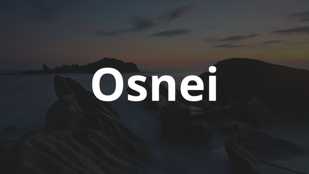 Significado do nome Osnei: História e origem! 1 Significado do nome Osnei
