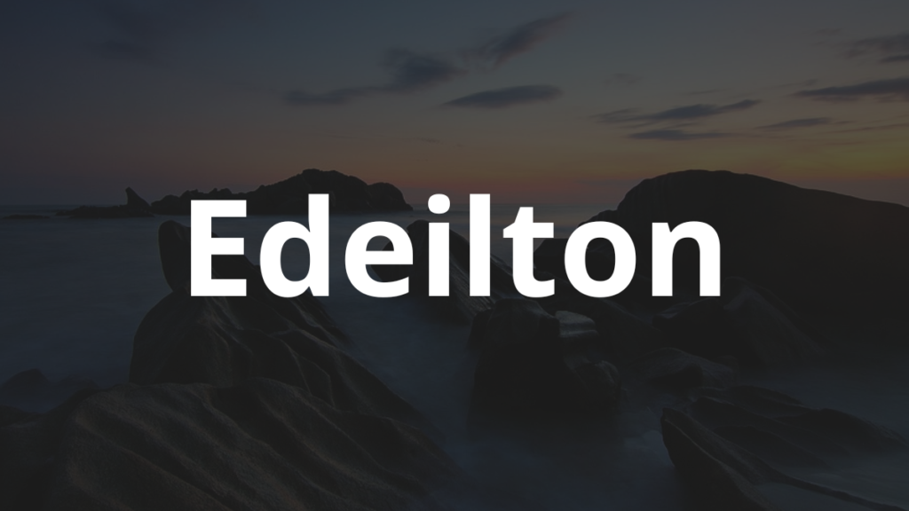 Significado do nome Edeilton: História e origem! 1 Significado do nome Edeilton