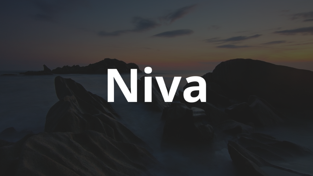 Significado do nome Niva: História e origem! 1 Significado do nome Niva