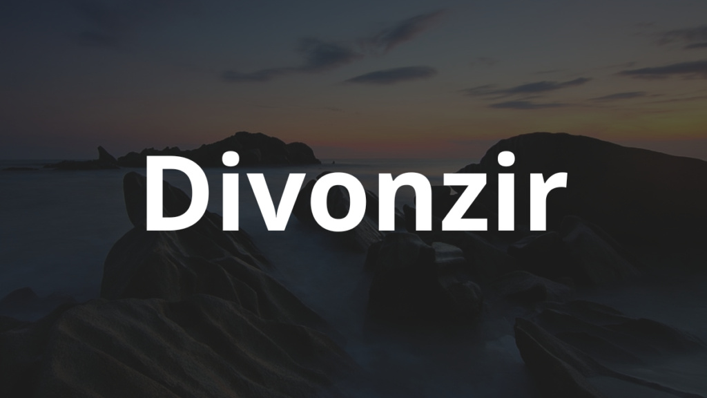 Significado do nome Divonzir: História e origem! 1 Significado do nome Divonzir