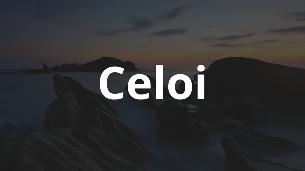 Significado do nome Celoi