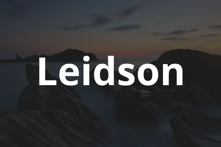 Significado do nome Leidson: História e origem! 2 Significado do nome Leidson