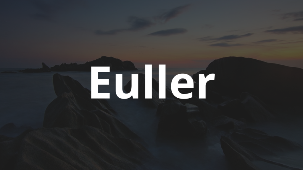 Significado do nome Euller: História e origem! 1 Significado do nome Euller