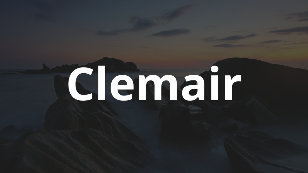 Significado do nome Clemair